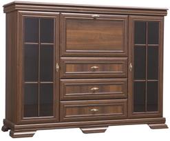 Komoda Gala Meble Kora KK6, ruda, 46 cm x 158 cm x 117 cm