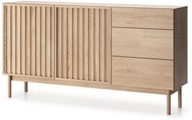 Komoda Gala Meble Saori K2D3S, ąžuolo, 159 cm x 37 cm x 84 cm