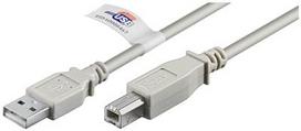 goobay USB 2.0 St.A-St.B pilka 5m