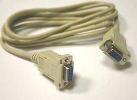goobay Cable serial 9-pin RS232 - 1.8m