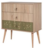 Komoda Kalune Design City Dino, įvairių spalvų, 40 cm x 80 cm x 89 cm