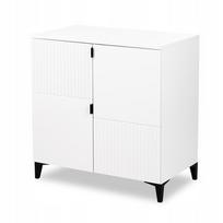 Komoda LittleSky Mia Mini, balta, 80 cm x 45 cm x 83 cm