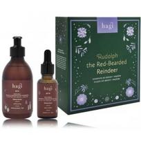 Hagi Rudolph The Red rinkinys vyrams (barzdos šampūnas 300 ml.   barzdos aliejus 30 ml.) - 1 vnt.