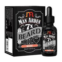Barzdos aliejus su muskusu (30 ml), 7X barzdos aliejus muskusas, Man Arden