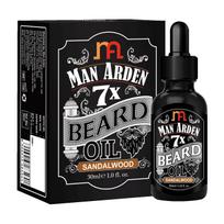 Barzdos aliejus su sandalmedžiu (30 ml), 7X barzdos aliejus sandalmedžio, Man Arden