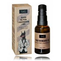 LaQ Doberman Face'N'Beard Oil barzdos ir veido aliejus - 30 ml.