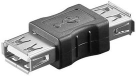 laidai kabeliai jungtys - Goobay Jungtis USB 2.0 lizdas - lizdas - 1 nuotrauka