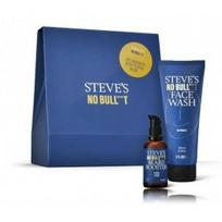 Steve's No Bull***t Bearded Routine Box rinkinys vyrams (100 ml. veido prausiklis   30 ml. barzdos aliejus) - 1 vnt.