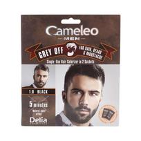 CAMELEO MEN dažai plaukams, barzdai, ūsams ir žandenoms dažyti (2 x 15 ml)