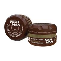 Barzdos ir ūsų formavimo balzamas Nishman Beard & Mustache Styling Balm vyrams, 30 ml