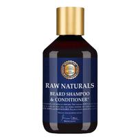 RAW NATURALS plaukų, barzdos šampūnas ir kondicionierius, 250 ml