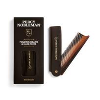 Percy Nobleman Folding Beard & Hair Comb Sulankstomos barzdos ir ūsų šukos