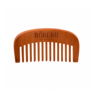 Noberu Premium Pear Wood Beard Comb Barzdos Šukos