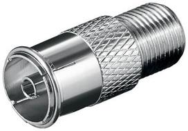goobay Adapt. F-Kupplung->Koaxial-Kuppl.