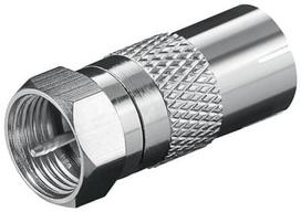 goobay Adapt. F-Plug->Koaxial-Kuppl