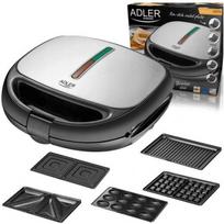 sandwich maker - Adler AD 3040 INOX - 6 nuotrauka