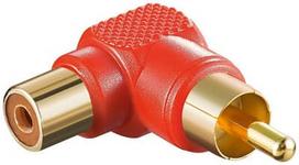 goobay Cinch angle adapter raudona