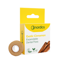 NORDICS tamprus dantų siūlas CINNAMON, 30 m, 1 vnt.