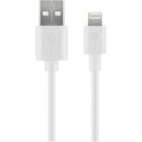 8 pin kabelis - Goobay 72905 USB charging and sync cable, USB A to Lightning,MFI certification, 0.5m Goobay USB charging and sync cable - 4 nuotrauka