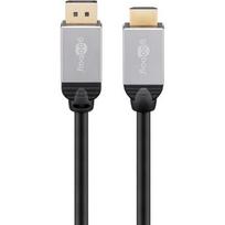 displayport hdmi adapteri - Goobay 71460 DisplayPort / HighSpeed HDMI adapter cable, 1 m Goobay DisplayPort / HighSpeed HDMI™ adapter cable 1 m - 1 nuotrauka