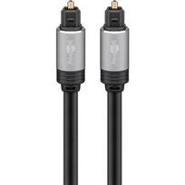 toslink kabelis - Goobay 77141 Toslink digital audio connection cable, 5 m - 4 nuotrauka