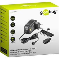 Pirkti Goobay 53996 3 V - 12 V Universal Power Supply 1.8 m - Photo 4