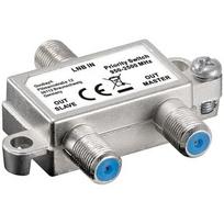 Goobay SAT priority switch - distributes 1 LNB to 2 SAT Receivers 51445