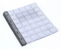 Albumo lapai monetoms GED CA21-35C 27mmx27mm, 10 lapų