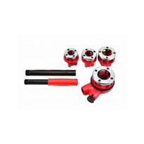 vamzdziu presavimas - AWTOOLS AW20611 vamzdžių sriegių pjovimo rinkinys 1/2", 3/4", 1", 1-1/4" (4 vnt.) - 1 nuotrauka