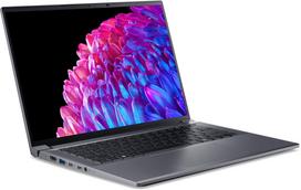 rtx 4050 kompiuteris - Acer Swift X SFX14-72G-788M, Intel Core Ultra 7 155H, 32 GB, 1 TB, 14.5", Nvidia GeForce RTX 4050, Pilkas (Grey) - 2 nuotrauka