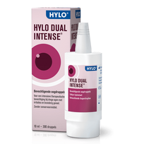 HYLO DUAL INTENSE akių lašai, 10 ml
