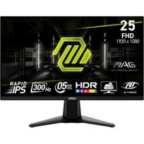 msi mag - MSI MAG 255PXF 24.5", IPS, FHD, 300Hz, 0.5ms, Juodas (Black) - 1 nuotrauka