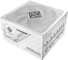 baltas psu - ASRock Steel Legend SL-850GW 850W 80 PLUS Gold Baltas (White) - 2 nuotrauka