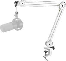 FIFINE BM63W Mikrofono stovas Baltas (White)