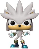 sonic figurele - FUNKO POP! Vinilinė figūrėlė: Sonic The Hedgehog - Sidabrinis (Silver) - 1 nuotrauka