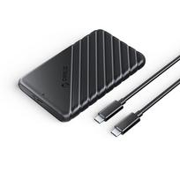usb 3.0 ssd - Orico 25PW1C-C3 2.5" HDD/SSD USB-C 3.1 6Gb/s Disk Drive Juodas (Black) - 1 nuotrauka