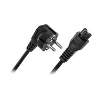 Clover Maitinimo laidas nešiojamam kompiuteriui 3m Juodas (Black)