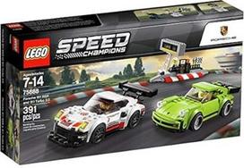 lego konstruktorius 3 - LEGO Speed Champions Porsche 911 RSR ir 911 Turbo 3.0 75888 - 2 nuotrauka