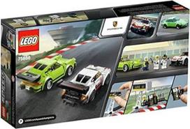 lego konstruktorius 3 - LEGO Speed Champions Porsche 911 RSR ir 911 Turbo 3.0 75888 - 3 nuotrauka