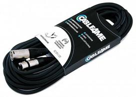 xlr xlr kabeliai - Cable4Me XLR/XLR Mikrofono Laidas 10m - 2 nuotrauka