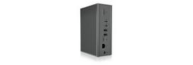adapteriai vga - Icy Box IB-DK2262AC 14in1 Docking Station Juoda (Black) - 1 nuotrauka