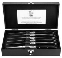 peilis steikui - Style De Vie Laguiole Luxury Line, 6 vnt., juodmedis (Black Wood) - 2 nuotrauka