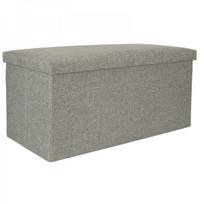 Pufas Kontext KX4619, pilkas (Gray), 76 cm x 38 cm x 38 cm