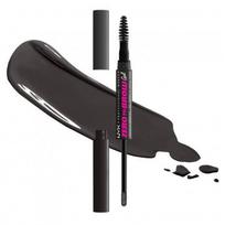 NYX Professional Makeup Zero To Brow Longwear antakių gelis, Juodas (Black), 2 ml