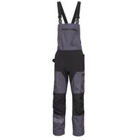 bo safety - Darbinis puskombinezonis Bo Safety Cirius, juoda/pilka (Black/Grey) - 1 nuotrauka