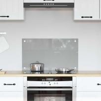 vidaXL Virtuvės Backsplash Šviesiai pilka (Light Grey) 70x40x0,6 cm, Grūdintas stiklas