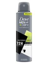 dove men care - Dove Men+Care Advanced Invisible Fresh 72H purškiamas antiperspirantas 150 ml - 2 nuotrauka