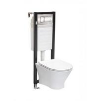 Roca Nexo Rimless A34H64 unitazo komplektas