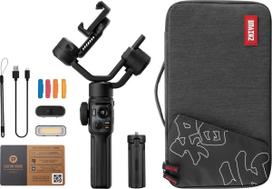 kameros stabilizatorius - Zhiyun Smooth 5S AI Pro Mobilus Stabilizatorius Juodas (Black) - 1 nuotrauka