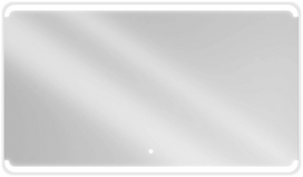 Veidrodis Mexen Nida, su apšvietimu, kabinamas, 140 cm x 80 cm, skaidrus (Transparent)